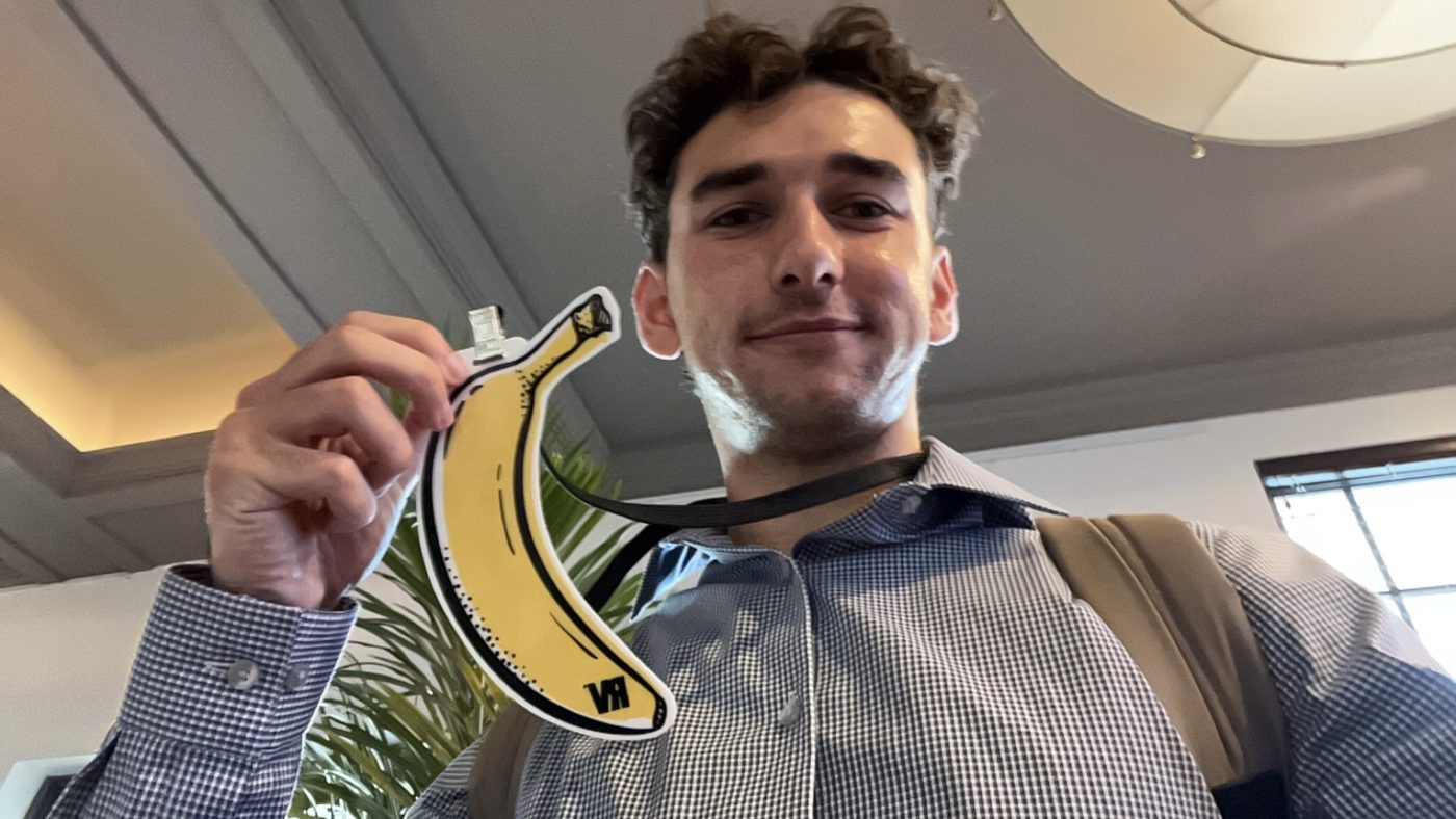 Volunteering at Real Vision's 2025 Crypto Conference in Miami. January 2025.