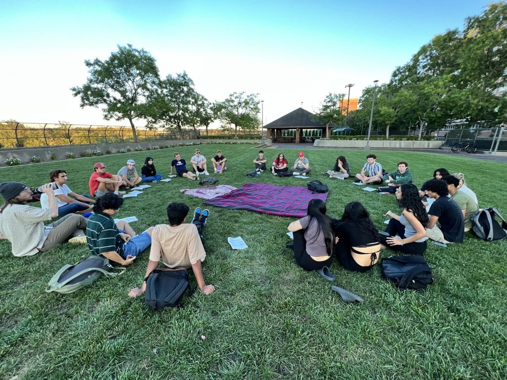 RU Psyched, Rutgers Psychedelic Society, first club meeting, sharing the driving factors behind the club's origin and future directions of the field. September 2023.
